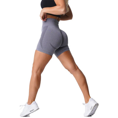 Seamless Shorts for Women Push Up Booty Workout