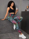 Leggings High Waist Fitness Push Up Leggings Gym Clothing Workout Tights